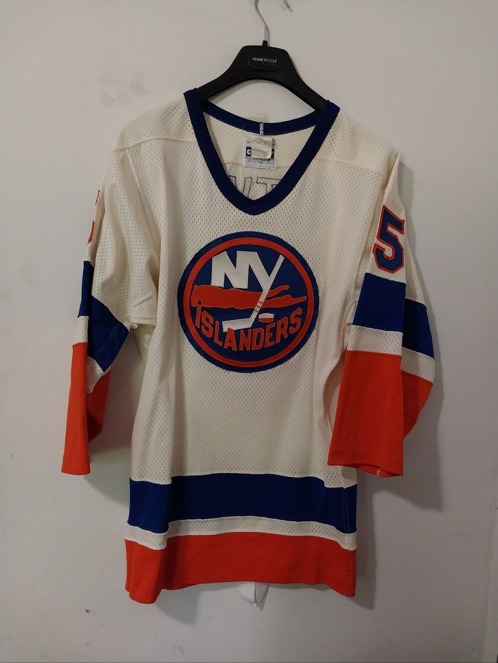 Ccm Gerry Cosby Authentic Ny Islanders  80's Denis Potvin Home Jersey Size 40